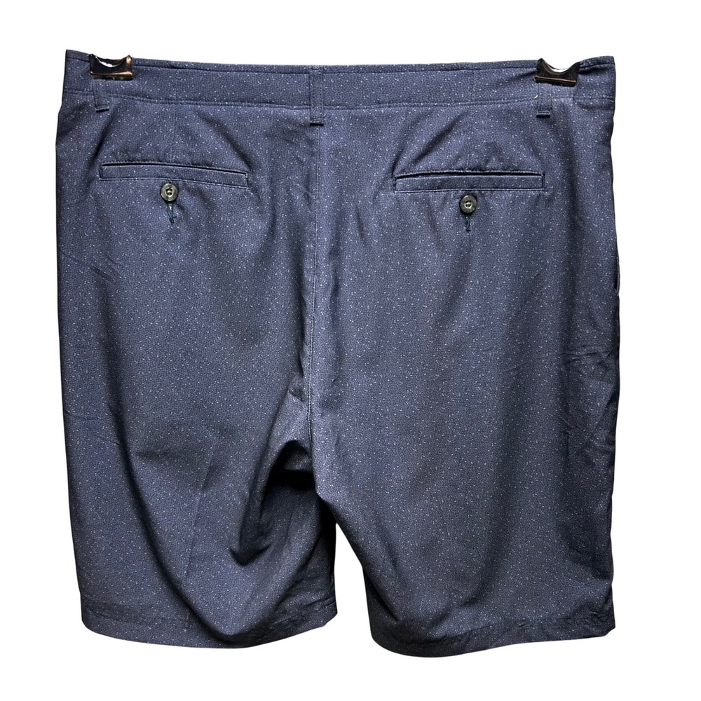 Pebble Beach Golf Shorts Mens 38 Navy Blue Performance‎ Athleisure Gorpcore